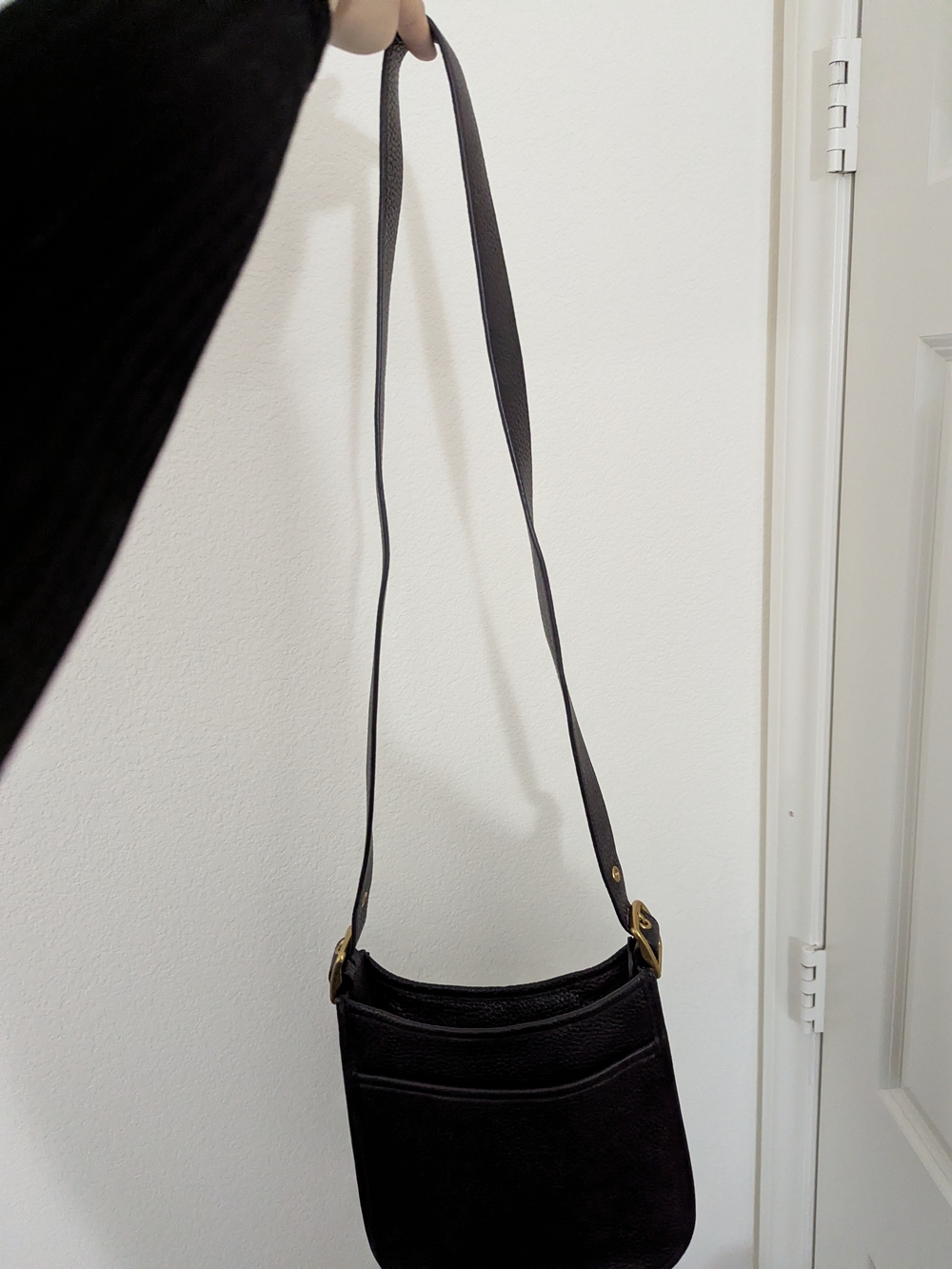 Coach 1941 Emery Crossbody 21 Black Pebble Leather Bag 89125 Brass EOC - Picture 7 of 10